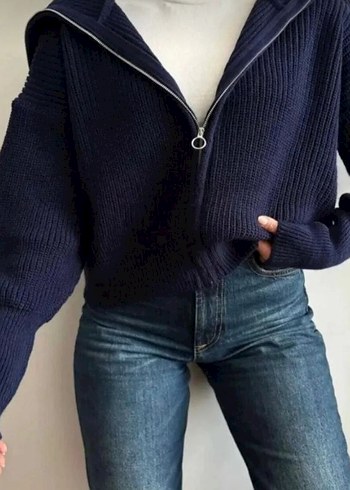 Lacivert Triko Kazak - Görsel 2