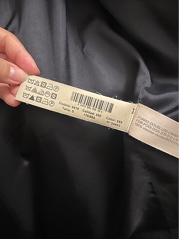 s Beden Massimo Dutti yünlü kaban