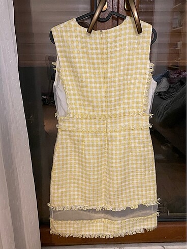 Chanel Açık sarı renkli günlük elbise