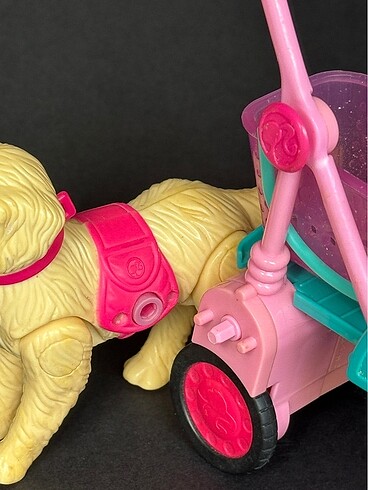 Beden Renk Barbie'nin Köpek Gezdirme Seti