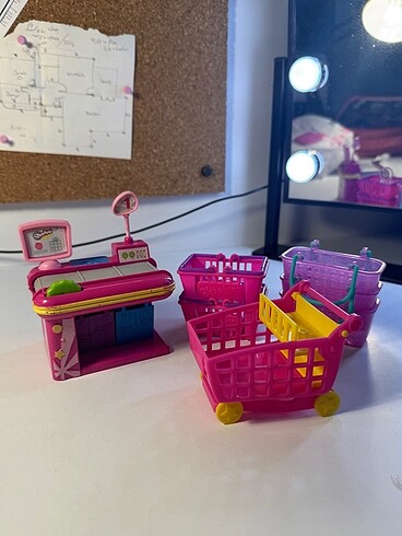 Cicibici Shopkins Market Seti