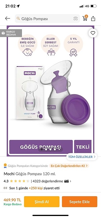 Emzirme pompası