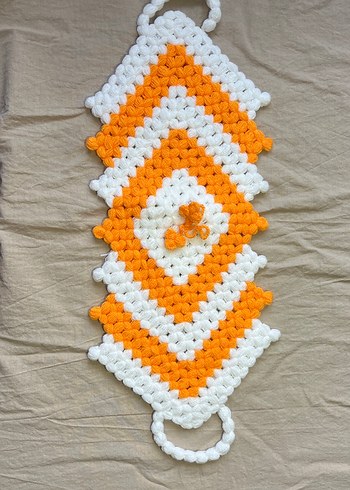 Renkli Örgü Banyo Süngeri Seti - Görsel 2