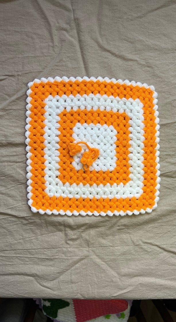 Renkli Örgü Banyo Süngeri Seti - Görsel 3