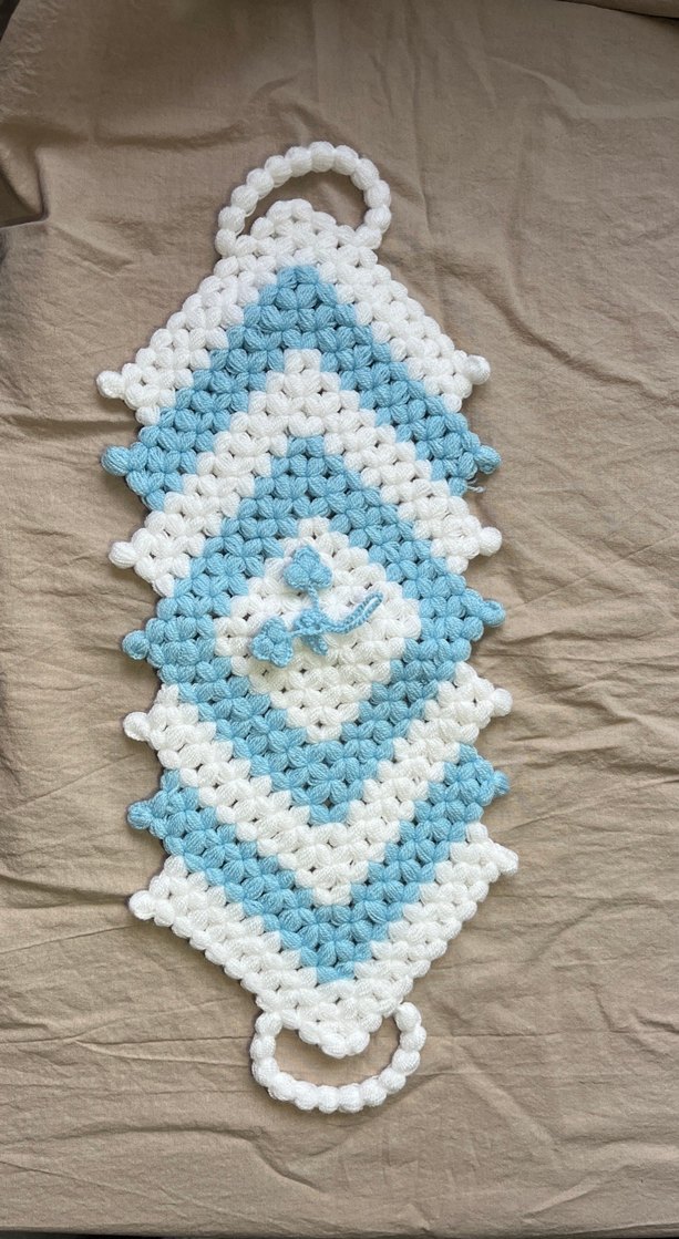 Mavi ve Beyaz Banyo Süngeri Seti - Görsel 3