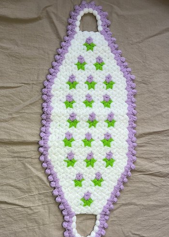 Nakışlı Pastel Çok Renkli Banyo Lif Seti - Görsel 4