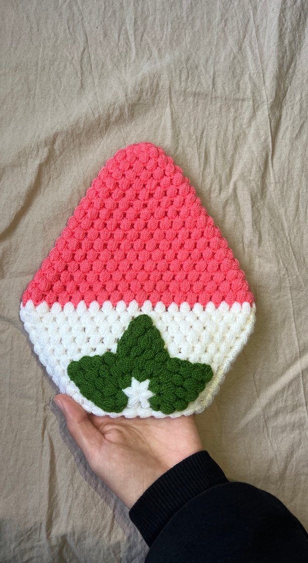 Renkli Çilek Tasarımlı Banyo Süngeri - Görsel 3