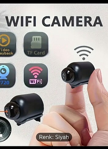 Gizli kamera wifi özellikli