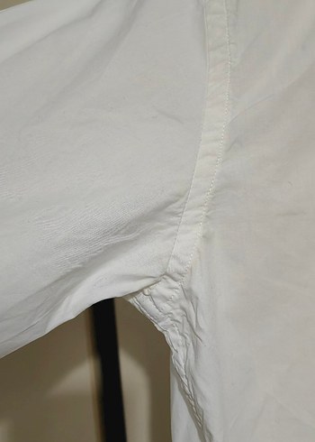 xs Beden Düğmeli Beyaz Keten Kadın Gömlek %100 pamuk Xs