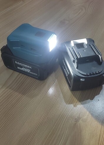 Batarya ek usb type,c girişli şarj aleti ve ışık 
