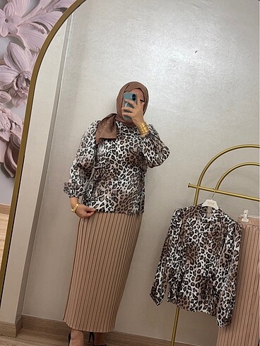 46 Beden Leopar şıklığı
