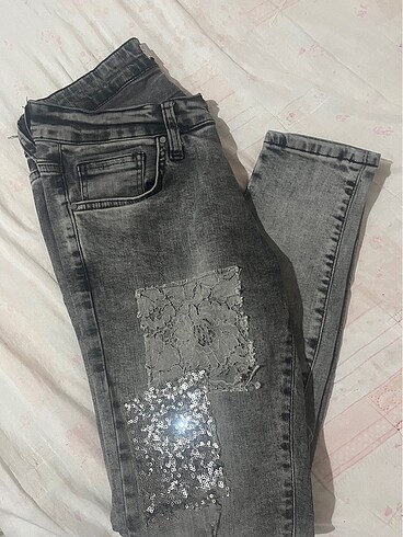 26 Beden Gri pantolon