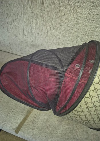 Kahverengi Şeffaf Kedi Taşıma Çantası - Görsel 4