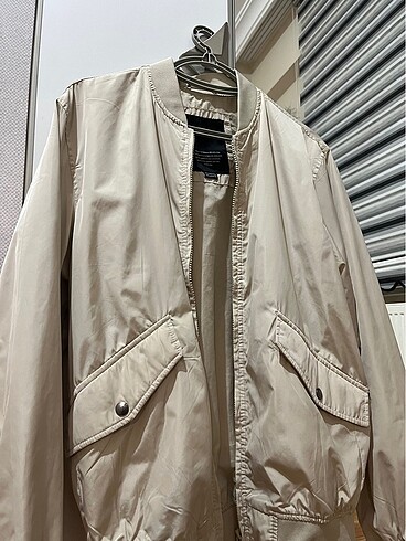 Bej bomber ceket