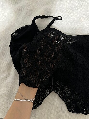Dantelli üst - Görsel 4