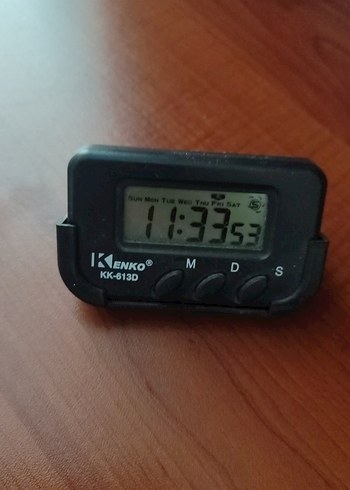Kenkoo Dijital Masa Saati KK-613D Siyah