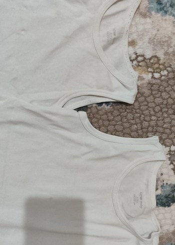 Beyaz Pamuklu Erkek Bebek Kolsuz Body - Görsel 3