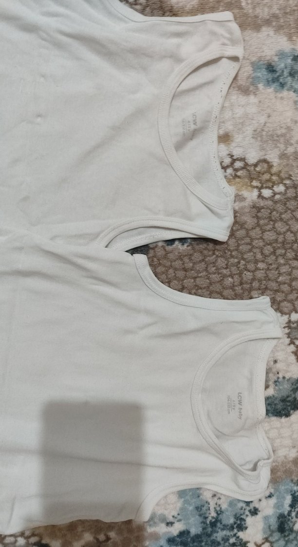 Beyaz Pamuklu Erkek Bebek Kolsuz Body - Görsel 3