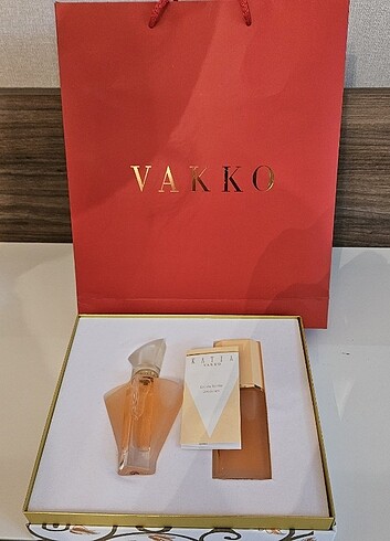 Orijinal vakko katia parfüm seti