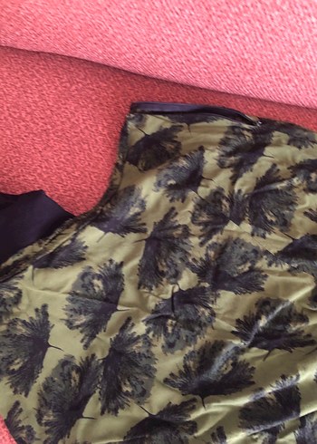 Haki uzun etek - Görsel 4