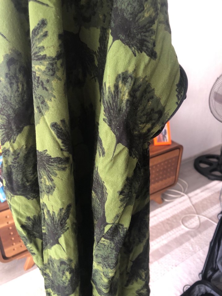 Haki uzun etek - Görsel 3