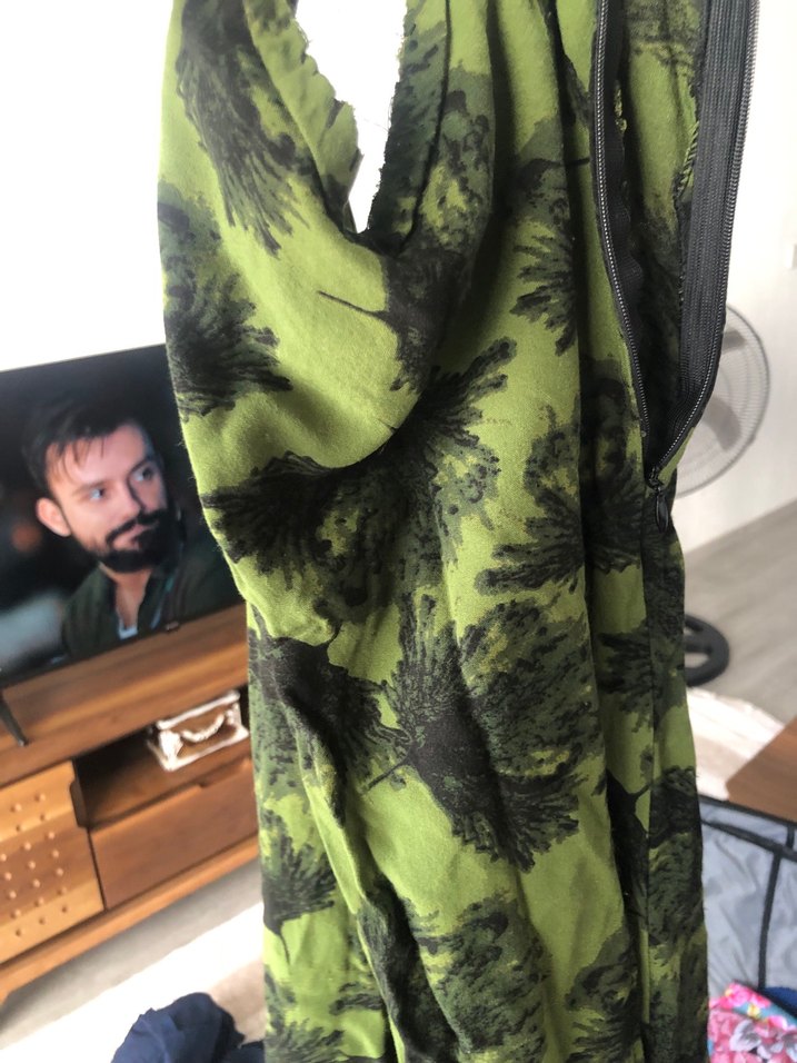 Haki uzun etek - Görsel 2