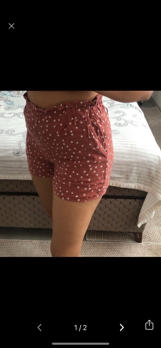Düğmeli Puanlı Şort - Görsel 2