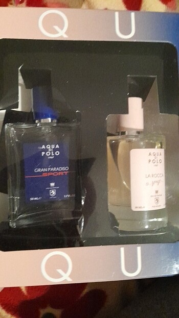 AQUA POLO ERKEK VE KADIN PARFUM SETI