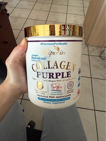 Kiper?in Collagen purple