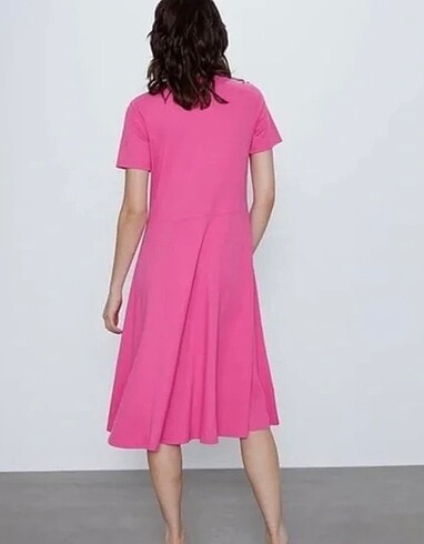 Zara Pembe zara elbise
