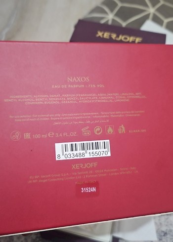 Kadın Parfümü RJOFF Naxos - Görsel 8