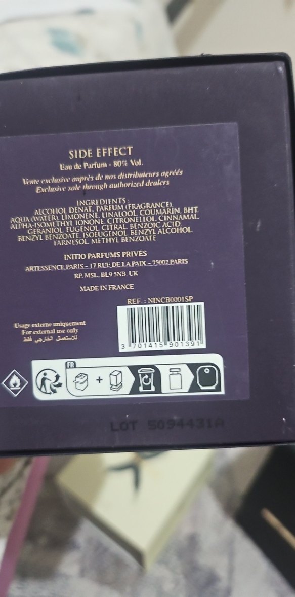Initio Side Effect 90ml Erkek Parfümü - Görsel 2
