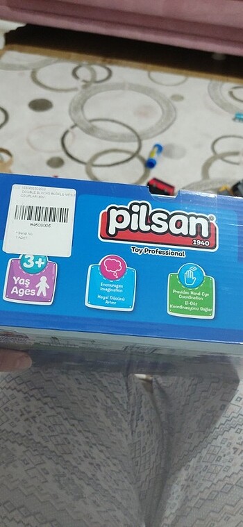 Diğer Oyuncak Pilsan blockları