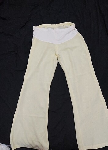 Hamile keten pantolon