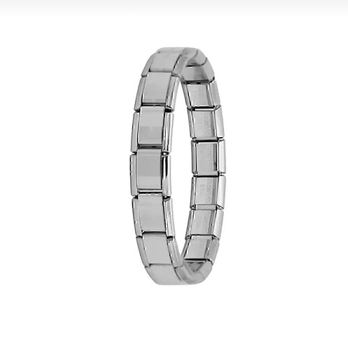 Beden İtalyan Charm Çelik Bileklik