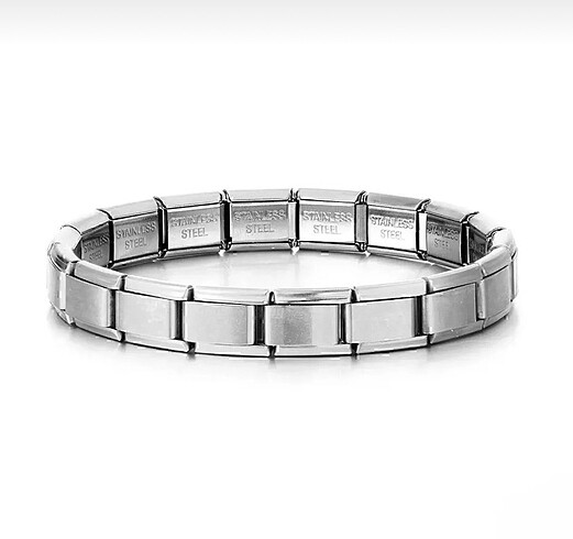 İtalyan Charm Çelik Bileklik