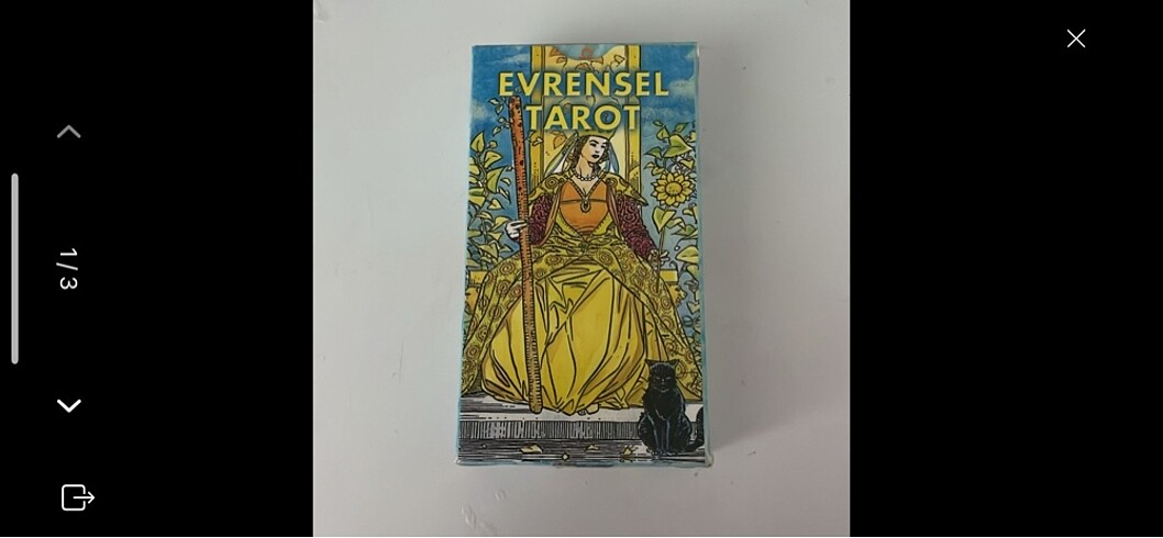 evrensel tarot kartı