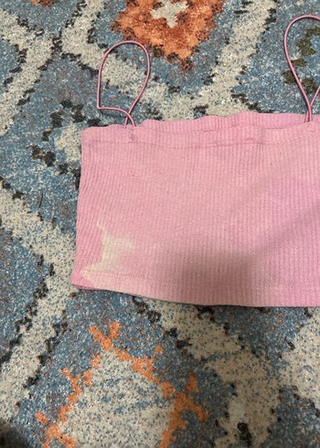 Kiremit rengi ve pembe İnce Askılı - Görsel 4