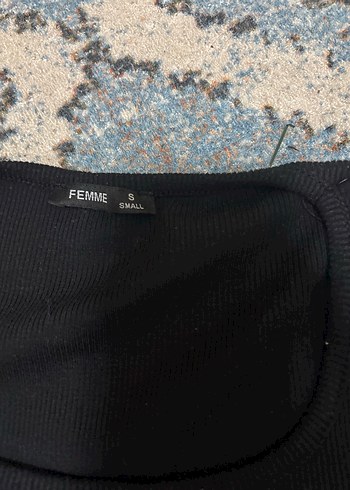 Siyah Kadın Kısa Kollu Tişört - Görsel 3