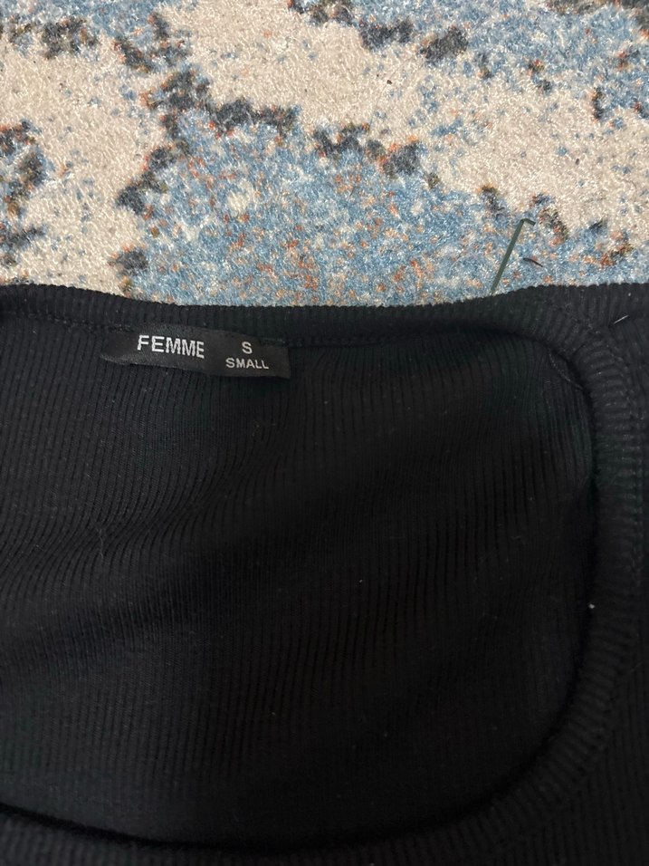 Siyah Kadın Kısa Kollu Tişört - Görsel 3