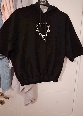 Onu açık kalp detayli Eşofman takim şık ve guzeldir kapşonlu - Görsel 6