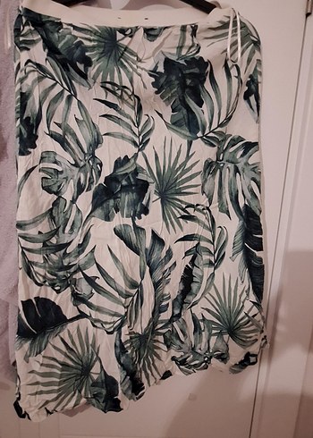 Bohem Desenli yeşil etek plaj içinde normalda tercih edebilir - Görsel 2