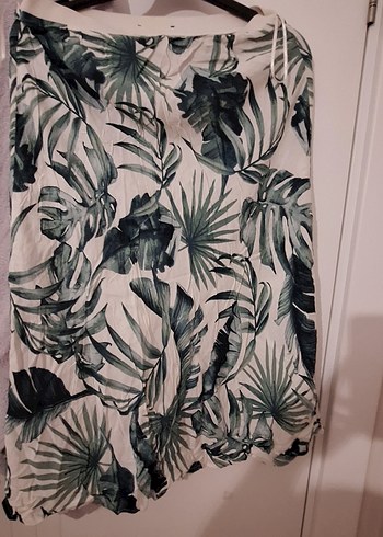 Bohem Desenli yeşil etek plaj içinde normalda tercih edebilir - Görsel 3