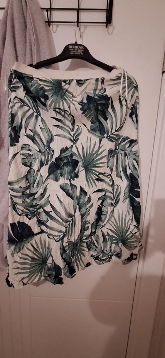 Bohem Desenli yeşil etek plaj içinde normalda tercih edebilir - Görsel 4