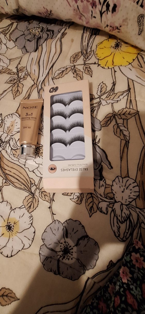 Bej Kutuda  Takma Kirpik Seti ve note fondoten - Görsel 2