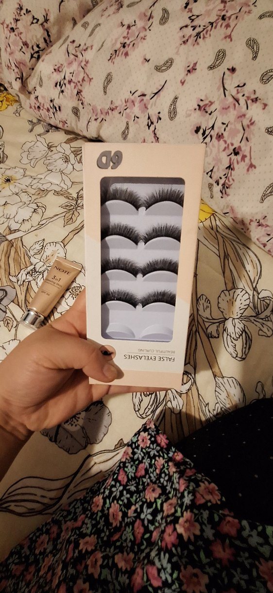 Bej Kutuda  Takma Kirpik Seti ve note fondoten - Görsel 5