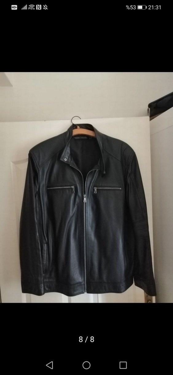 Erkek Deri Ceket - Görsel 4
