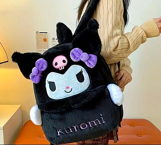 Kuromi Kız Çocuk Sırt Çantası