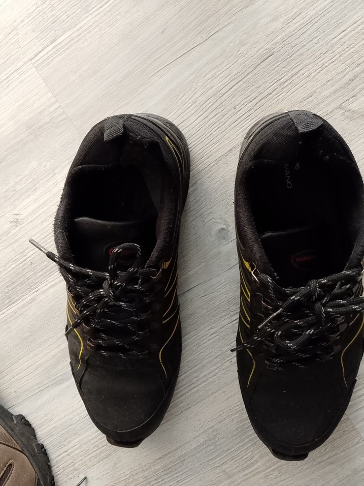 Siyah Bağcıklı Erkek Outdoor Spor Ayakkabı - Görsel 3