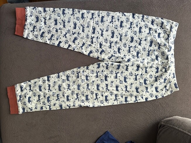 7 Yaş Beden İnce yazlık pijama takımı